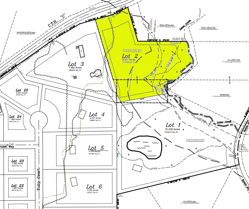 lot 2 cedar creek estate